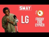 Friday Fire Cypher: LG Freestyles Live on Sway in the Morning