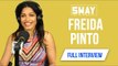 Freida Pinto on Civil & Music History, Which Hip-Hop Artists She Listens To + 