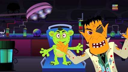 finger family song | scary tractor song | Halloween nursery rhymes for kids