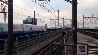 上越新幹線 E2系1000番台とき333号 新潟行 武蔵浦和駅通過