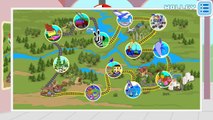 Baby Railway Station Adventure - Hippo Peppa Cartoon Game - Educational Peppa Hippo Games For Kids