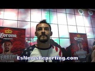 ROBERT GUERRERO SYMPATHIZES FOR ADRIEN BRONER; STANDS FIRM ON BRONER NOT WILLING TO FIGHT HIM