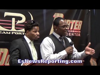 KENNY PORTER RECALLS WHEN HE "SQUARED UP" WITH CRAWFORD IN A "ALLEY" IN COLORADO "WE FACED OFF"
