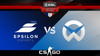 CS:GO - Epsilon vs WySix - Train - ESL Championnat National - Summer 2017 - Map 1