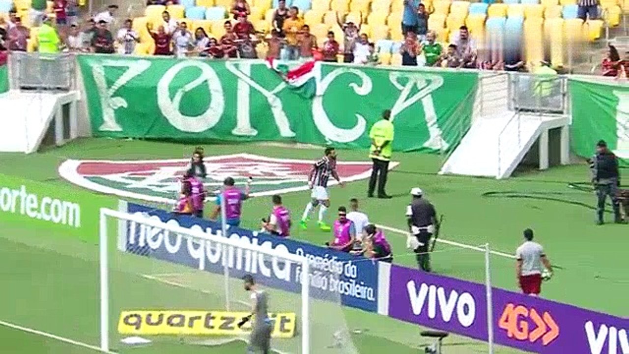 Melhores Momentos - Gols de Fluminense 3 x 2 Santos - Campeonato Brasileiro 2017
