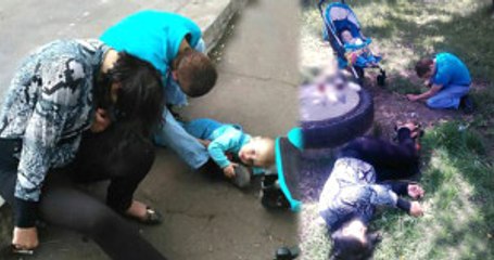 Parkta Zilzurna Sarhoş Olan Karı Koca Bebeklerini Unutup Sızdı