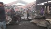 Comerciantes nicaragüenses tratan de recuperar su mercancía tras incendio en mercado