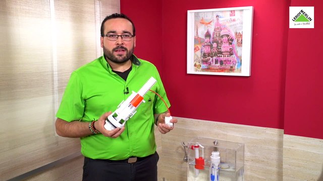 Como sustituir el mecanismo de descarga de una cisterna (Leroy Merlin)