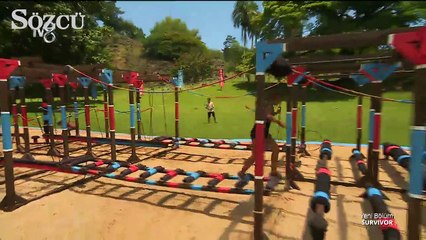 Berna parkurda çok kötü düştü!