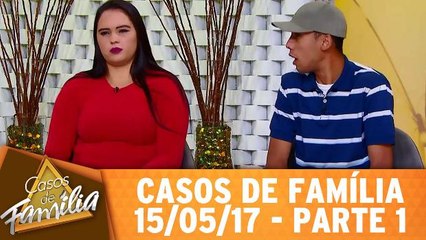 Eu casei para ter comida e roupa lavada. Qual o problema? - 15.05.17 - Parte 1