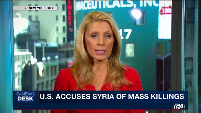i24NEWS DESK | U.S. accuses Syria of mass killings | Monday, May 15th 2017