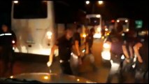 Beşiktaş taraftarına Bursa'da polis müdahalesi