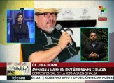 México: asesinan en Culiacán al periodista de La Jornada Javier Valdez