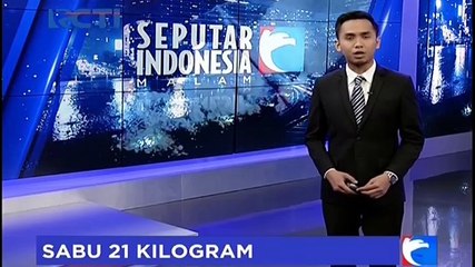 BNN Gagalkan Penyelundupan 21 Kg Sabu Asal Malaysia