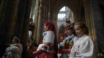 Praga vibra con un desfile en honor a San Juan Nepomuceno