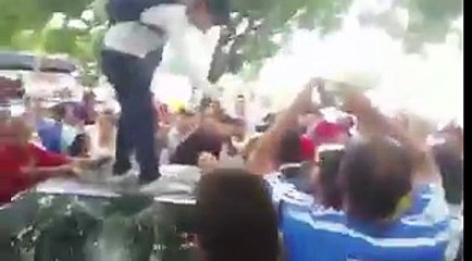 Venezuela: Arrollan a 3 manifestantes durante plantón en Cabudare (Vídeo)