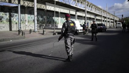 Força Nacional nas ruas do Rio