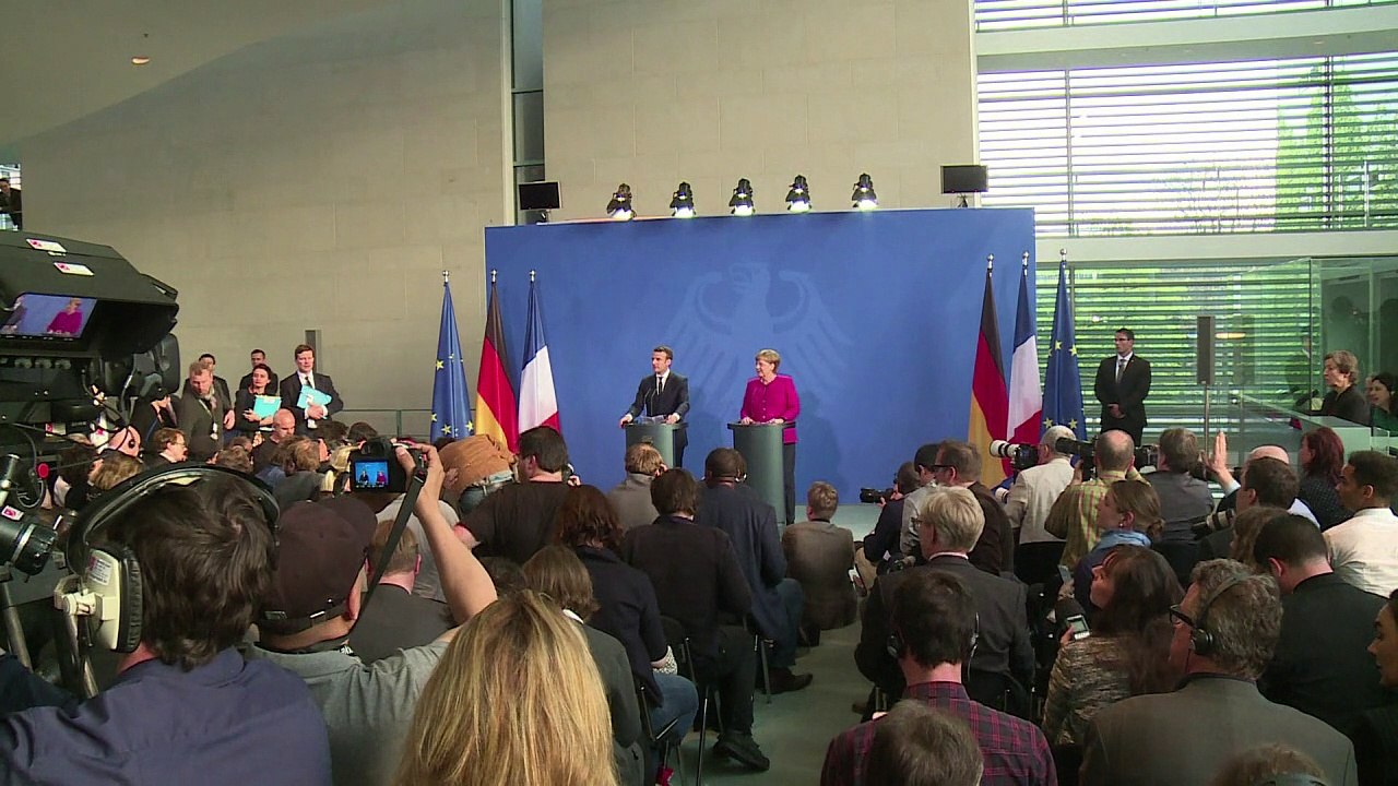 Merkel und Macron wollen Europa neuen Schwung geben