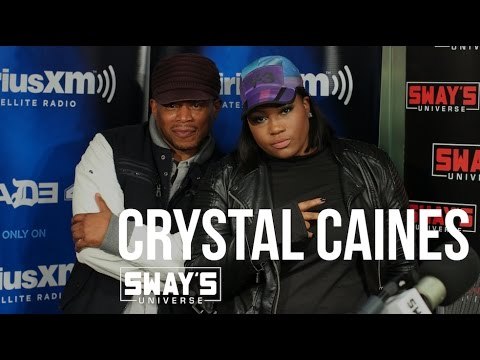 Crystal Caines Freestyle and Interview on Sway in the Morning