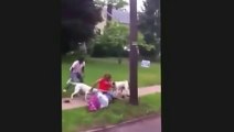 Dog Attack - (Cops Shoot Save Woman)