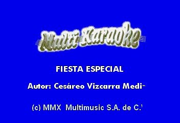 Diego Rivas - Fiesta En Especial (Karaoke)