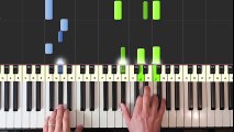 Pharrell Williams - Happy - Piano Tutorial Easy SLOW - How To Play (Synthesia)