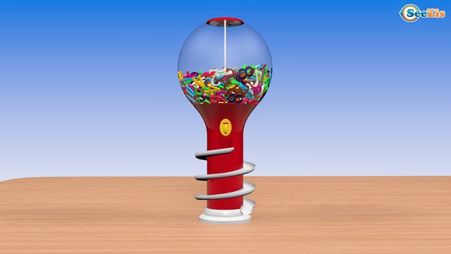 Learn Colors for Children Ice Cream Learning Pacman for Kids Bowling Educational Preschool