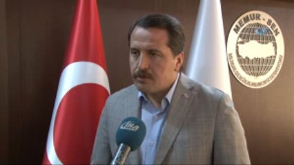 Memur-Sen Genel Başkanı Ali Yalçın, "Gündem Emekse, Biz Her Zaman Masadayız"