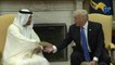 Trump recibe en Washington al príncipe heredero de Emiratos Árabes Unidos