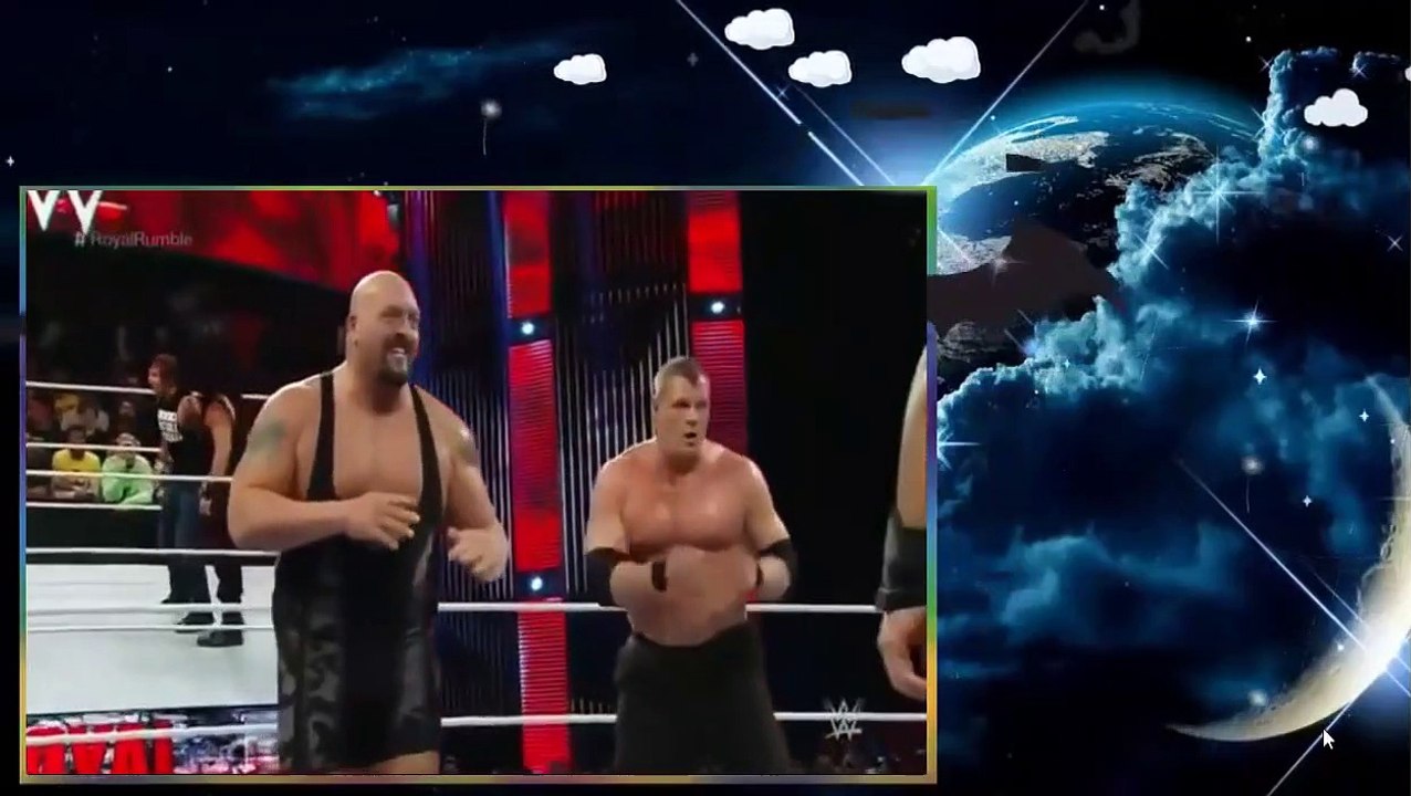 Roman Reigns vs Big Show vs The Rock vs Dean Ambrose vs Rusev vs Bray Wyatt FULL Ma