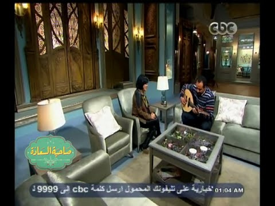 #صاحبة السعادة | ممدوح الجبالي يمتع إسعاد يونس بعزف تتر ليالي الحلمية على العود