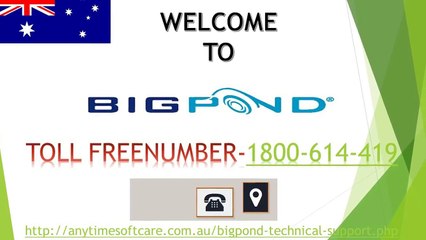 Call toll-free Number 1-800-614-419 | Stupendous Telstra Bigpond  Support