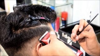 Modern Pompadour Mid Fade★Haircut Hairstyle trend 2017