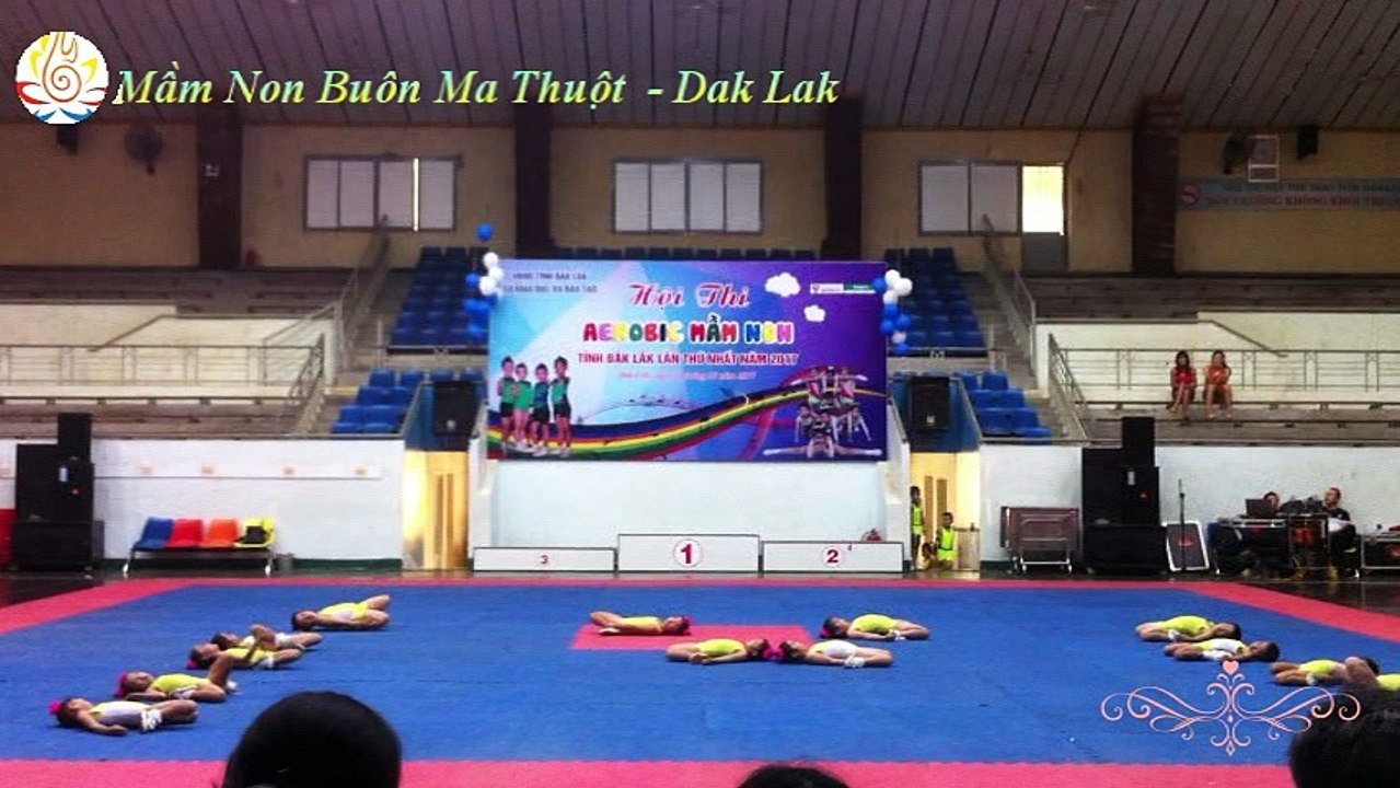 Aerobic mầm non 2017 - Aerobic Những Lá Thuyền ước Mơ - Đơn vị Huyện Krông Buk
