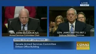 Defense Secretary Nominee General James Mattis Testifies at Co