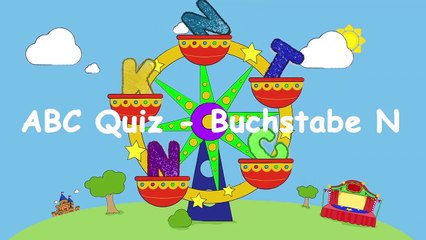 ABC Song deutsch   Riesenrad   kleinkinder lernen Bu