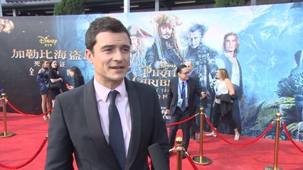 'Pirates of The Caribbean: Dead Men Tell No Tales' Premiere: Orlando Bloom