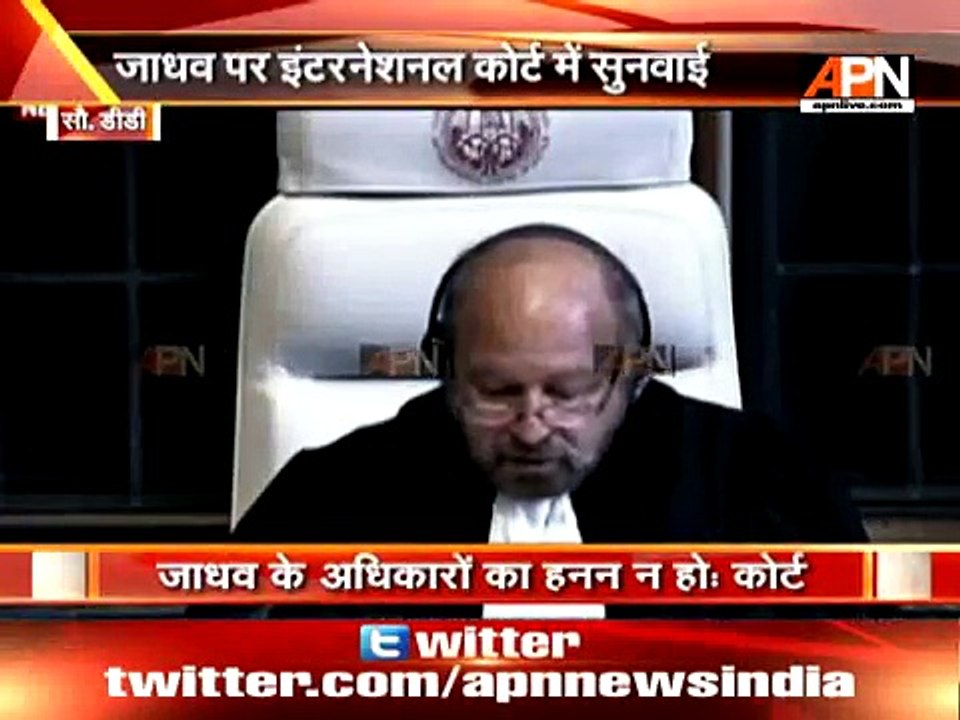 ICJ hearing on Kulbhushan Jhadav case