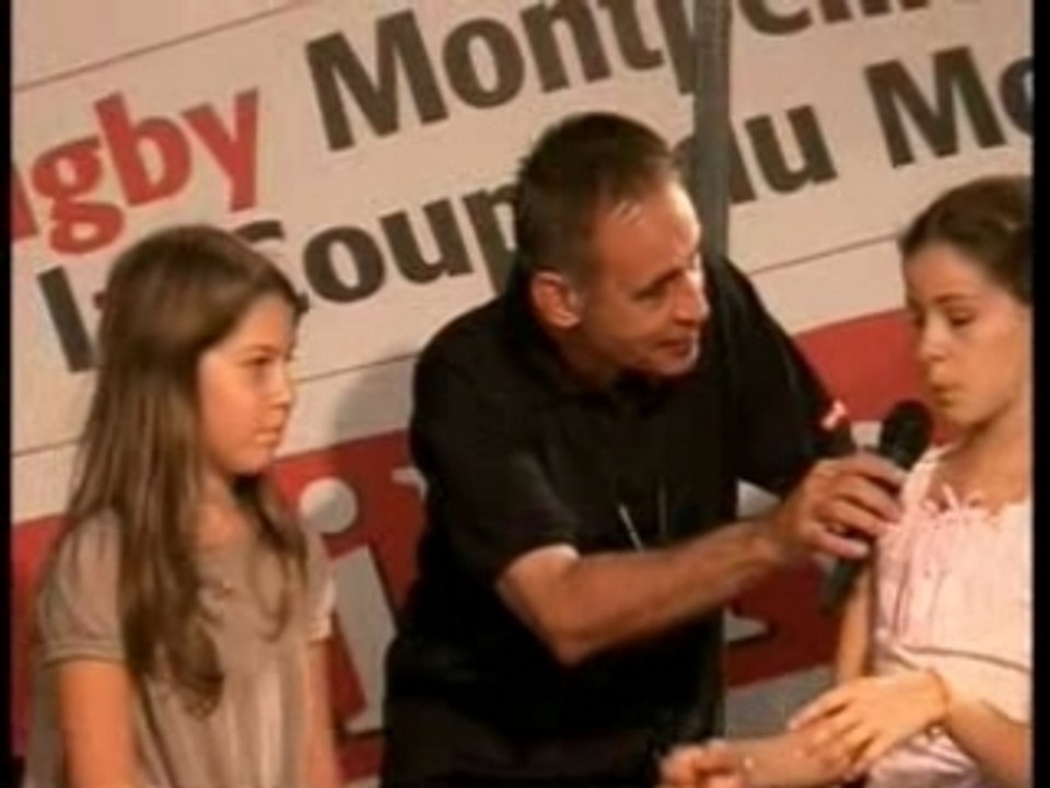 l'école sainte thérèse de Lunel en visite sur la foire