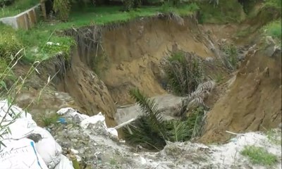 Longsor, 150 Hektar Sawah Terancam Kekeringan