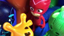 PJ MASKS Headquarters HQ Catboy, Owlette & Gekko Stop Rrhe