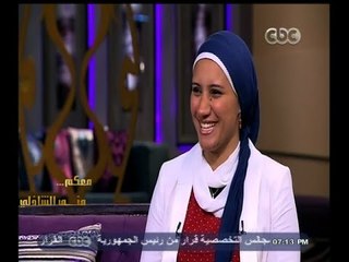 #معكم_منى_الشاذلي | شاهد .. بداية دخول آية مدني عالم البطولات