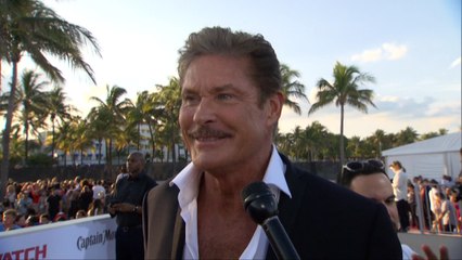 Amazing Miami 'Baywatch' World Premiere: David Hasselhoff