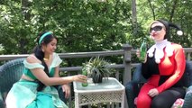 Disney Princess Jasmine gets Attacked by a Snake - DCTC Princesses In Real Life & Superheroes IRL
