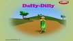 Daffy Dilly | Baby songs | 3d animated poems for kids | kids poems | nursery rhyme with lyrics | nursery poems for kids |  Funny songs for kids |
