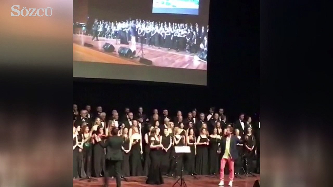 Down sendromlular için sahnedeydiler