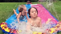 FAIL d'été - Toboggan, jets d'eau, water slides - compilation bien fun