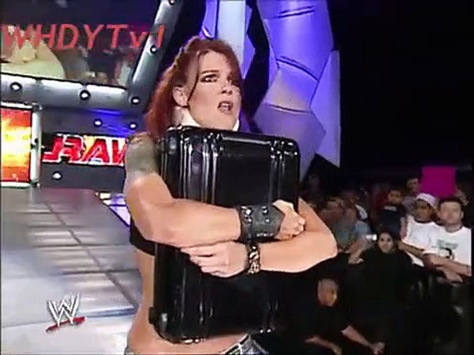 WWE Edge, Lita, Matt Hardy Segment (RAf