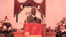 Wibert Simmoms at Mt Zion baptist church
