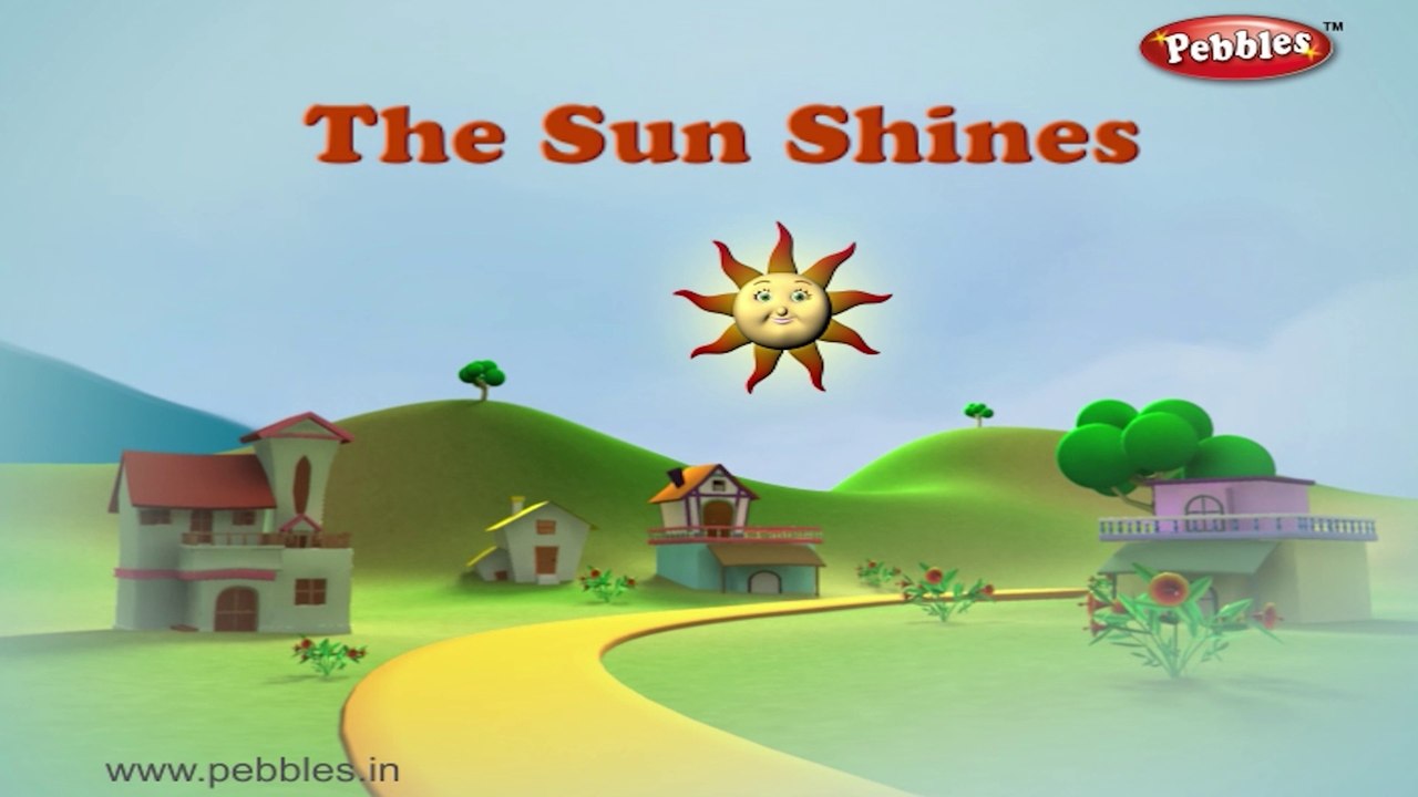 The Sun Shines | Baby songs | Nursery rhyme with lyrics | Funny Rhymes for Children